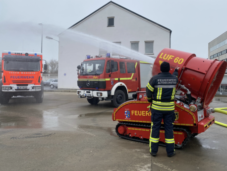 BHF setzt auf Löschroboter